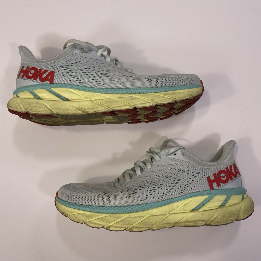 Hoka Clifton 7 Shoes Womens Size 8 Road Running Cushioned Athletic Sneaker